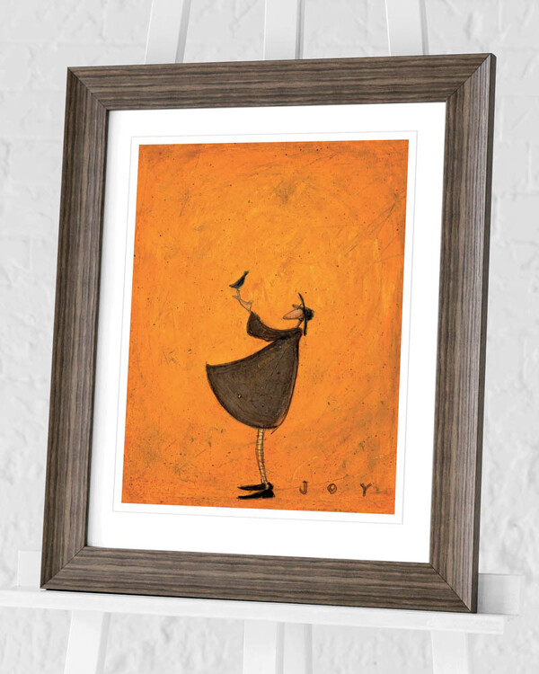Uokvirjen plakat Sam Toft - Joy