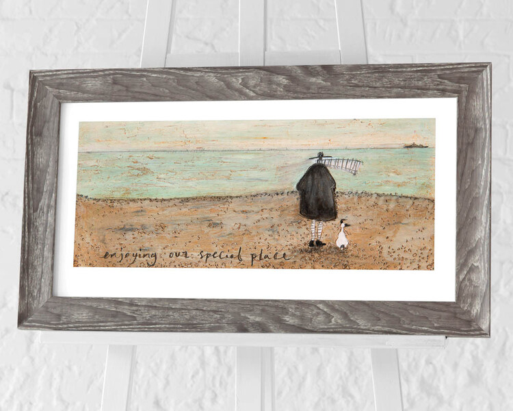 Κορνιζαρισμένη αφίσα Sam Toft - Enjoying Our Special Place