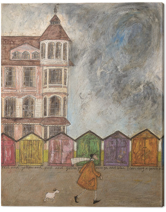 Принти на полотні Sam Toft - I Can Sing a Beach Hut