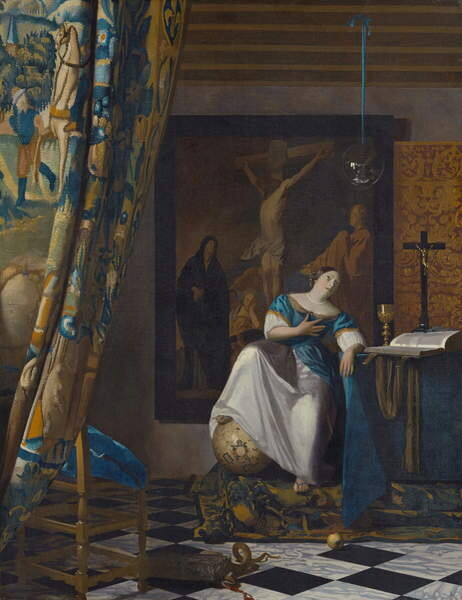 Принти на полотні Allegory of the Faith, c.1672-74