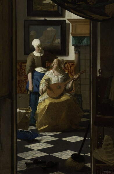 Плакат The Love Letter, c.1669-70