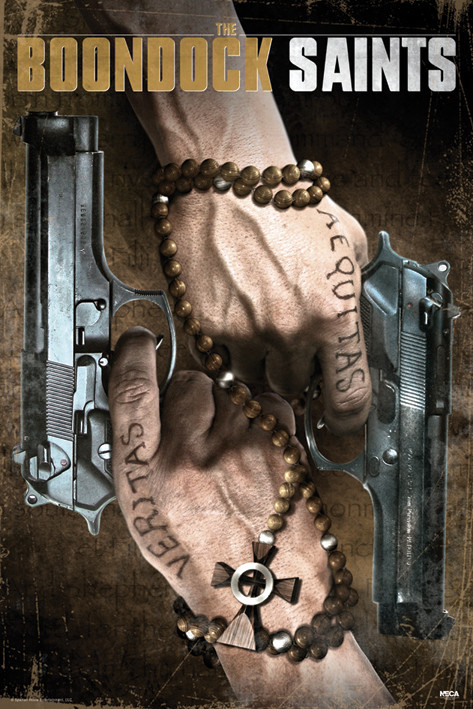 Плакат THE BOONDOCK SAINTS - duel guns