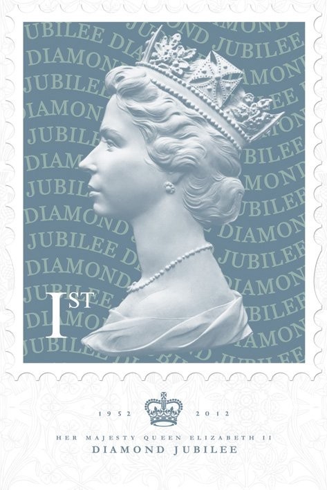 Αφίσα Diamond jubilee blue - royal mail