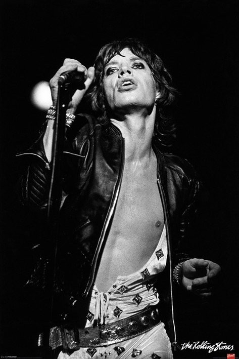Плакат Rolling Stones - jagger