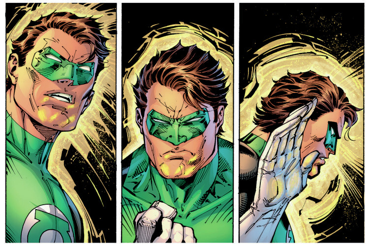 Принти на полотні Green Lantern Comics