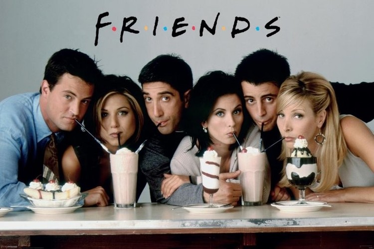 Poster FRIENDS – milkshake