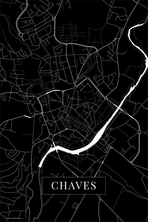 Плакат Chaves black
