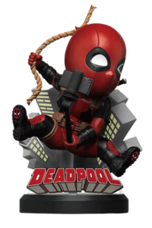 Figurica Deadpool - Leaping OVer Buildings