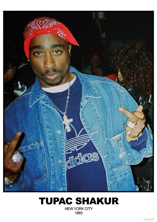 Плакат Tupac Shakur - N.Y.C 1993