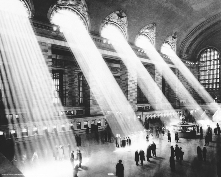 Плакат Grand central station
