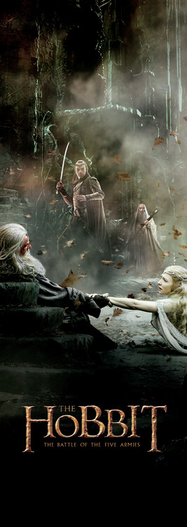 Плакат Hobbit - The White Council