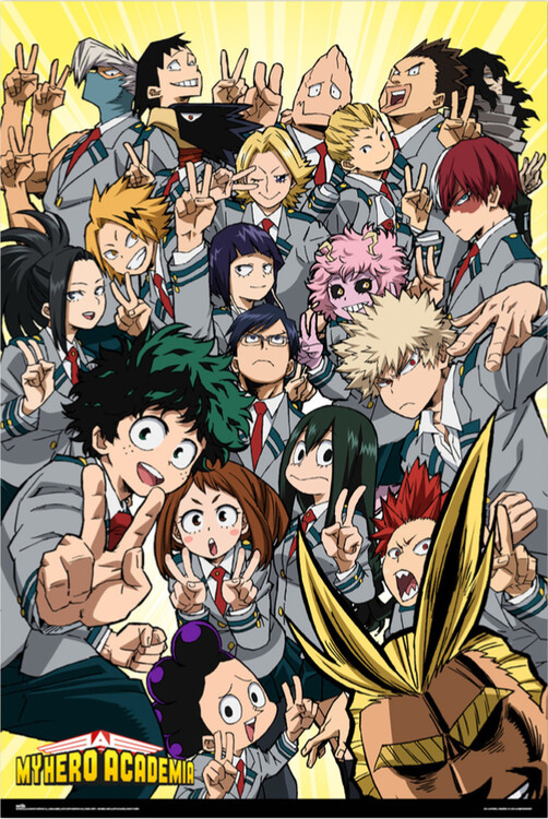 Плакат My Hero Academia - U.A. Class 1-A