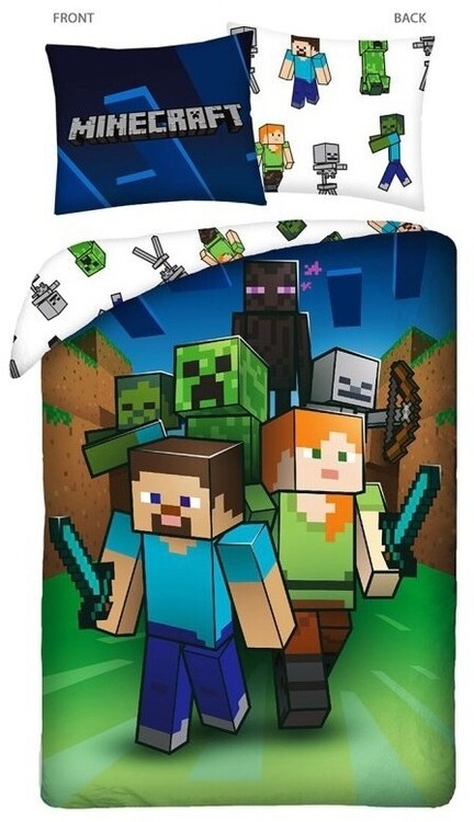 Спално бельо Minecraft - Attack