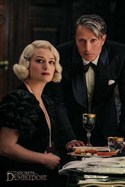 Плакат Фантастичні звірі - Queenie and Grindelwald