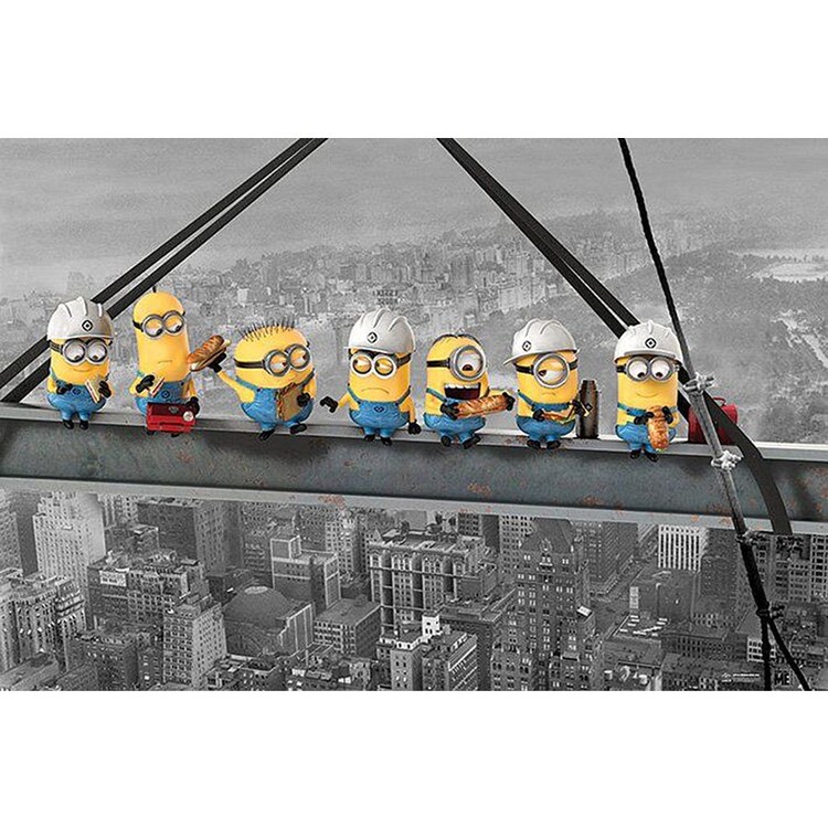 Poster Despicable Me 2 - Lunch on the Skyscraper
