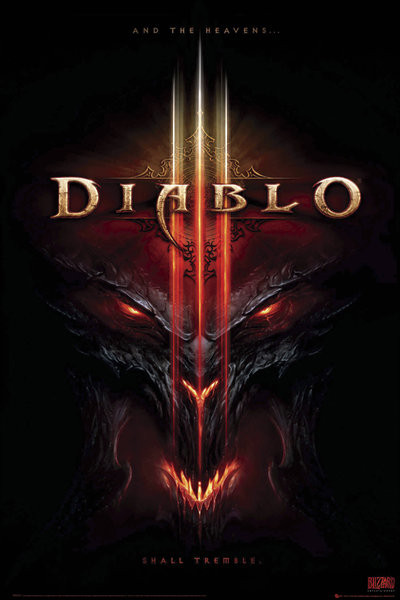 Плакат Diablo III - the heavens shall