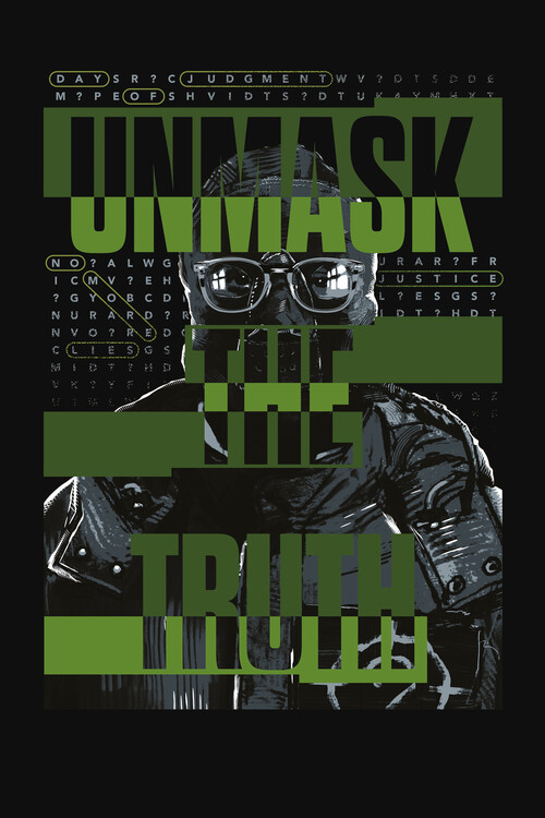 Плакат Riddler - Unmask the truth