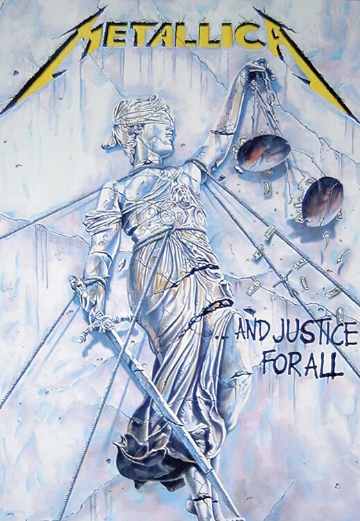 Плакат Metallica - Poster and Justice For All