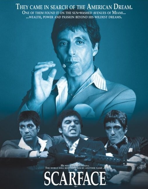 Плакат Scarface - One Sheet