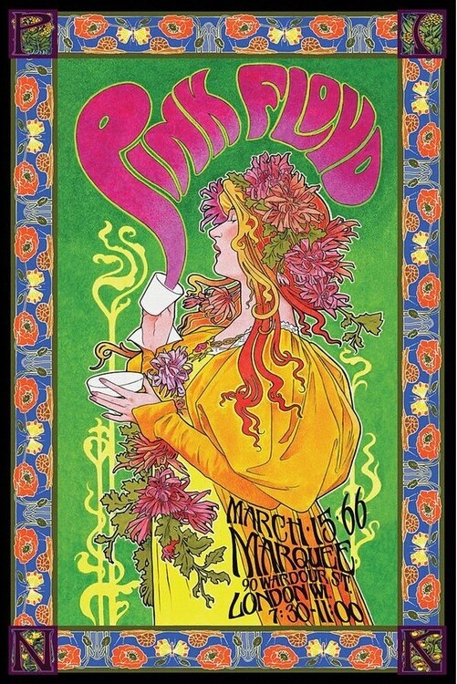 Плакат Pink Floyd - Bob Mass Tour
