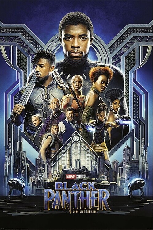 Плакат Black Panter - Characters