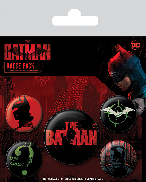 Komplet značk The Batman