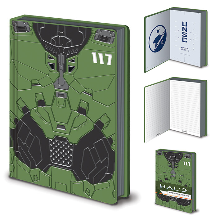 Halo high quality Master Chief notebook TUL