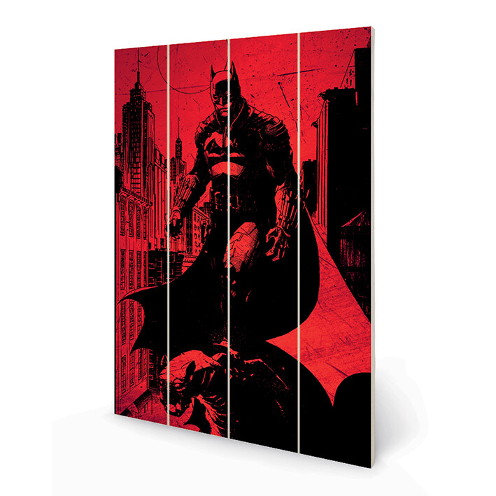 Ξύλινη τέχνη The Batman - Gotham