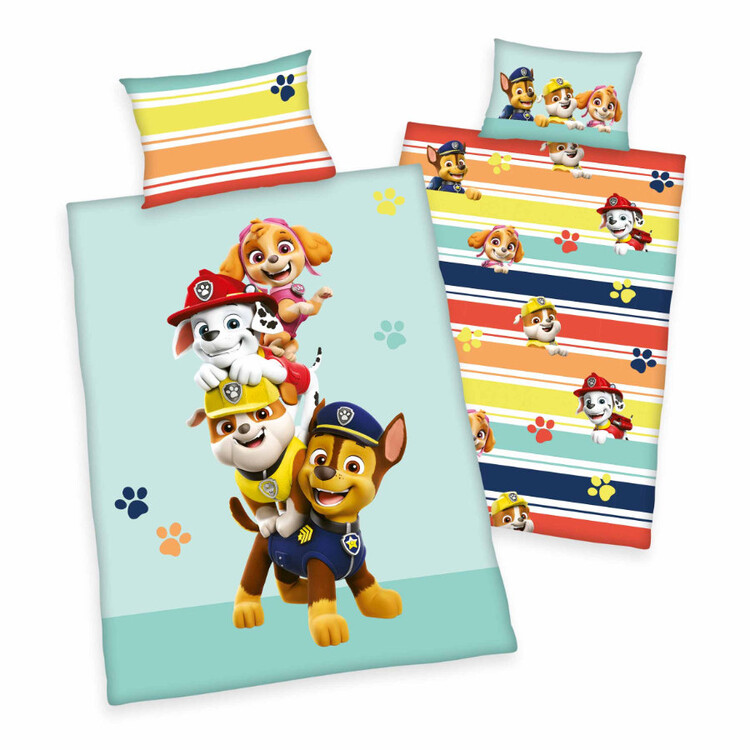 Bed sheets Paw Patrol - Team