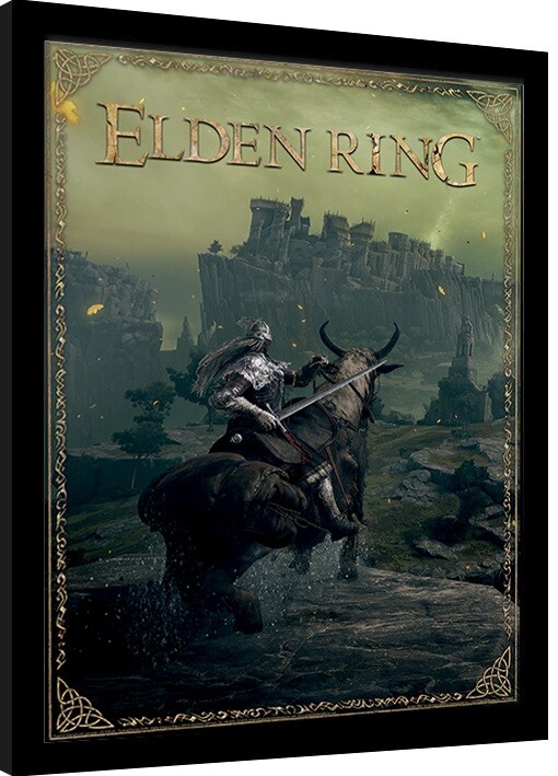 Framed Poster Elden Ring - Adventure into the Unknown