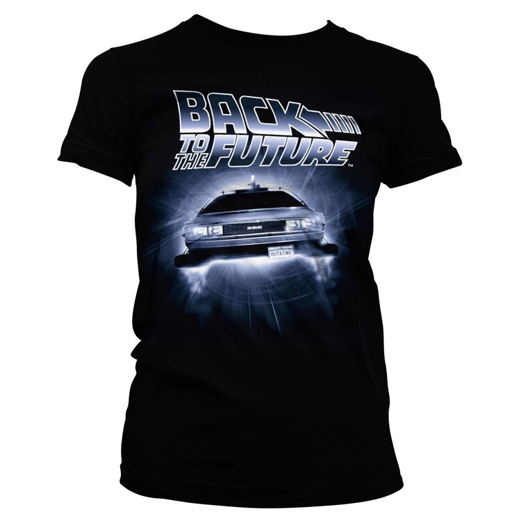 Тениска Back to the Future - Flying Delorean