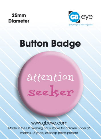 Badge Attention seeker