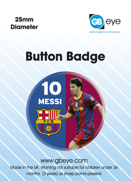 Badge BARCELONA - messi