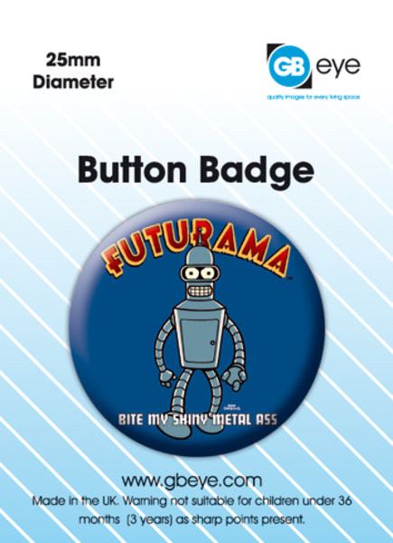 Badge Futurama Bender