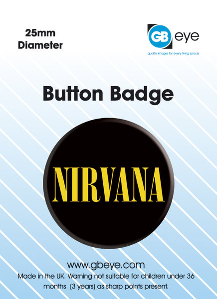 Bedž NIRVANA - logo
