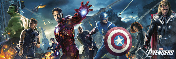 Плакат AVENGERS - one sheet