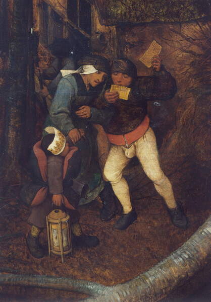 Принти на полотні Gloomy day, 1565, detail