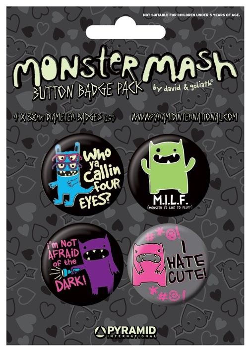 Merkkisetti MONSTER MASH - i hate cute