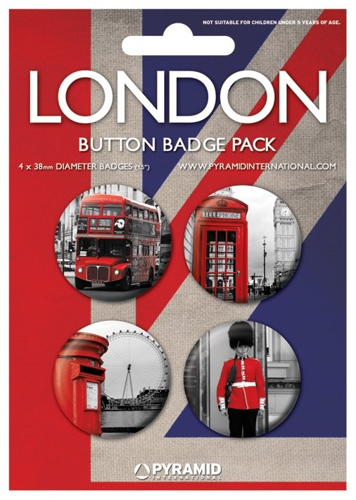 Σετ κονκάρδες LONDON - photos