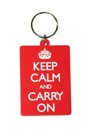 Keychain KEEP CALM & CARRY ON