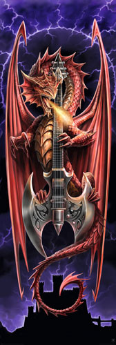Плакат Anne Stokes - power chord