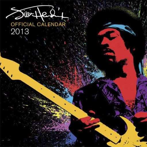 Календар 2027 Calendar 2013 - JIMI HENDRIX