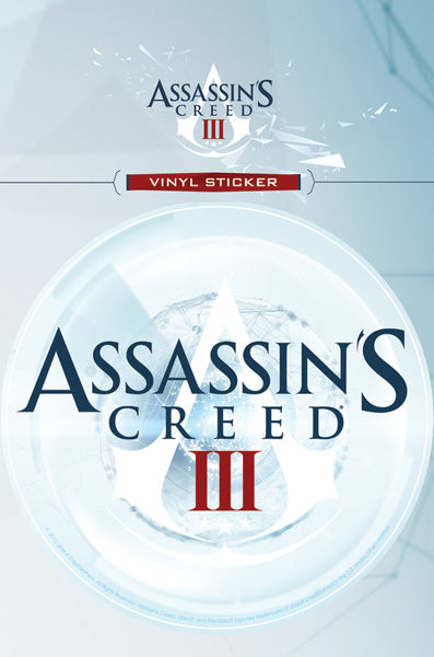 Stickers Assassin's Creed III - logo