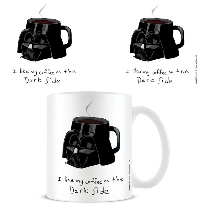 Caneca Star Wars - Dark Side Coffee