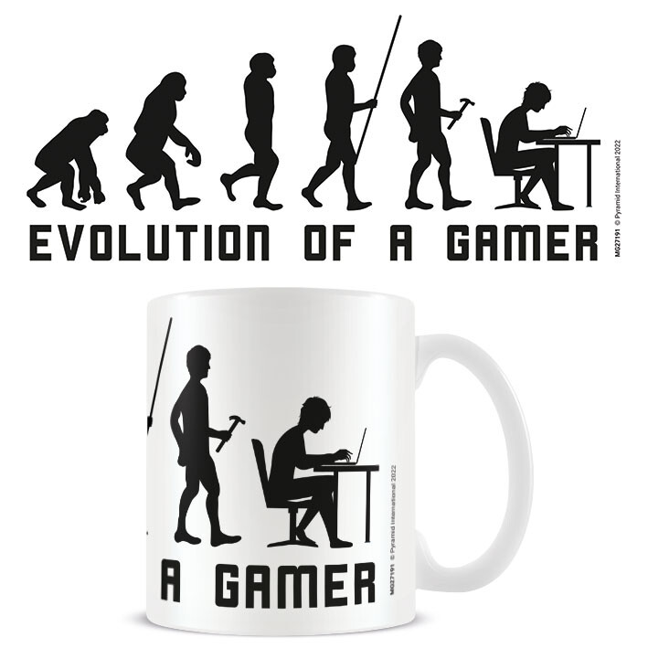 Mug Evolution of Gamer