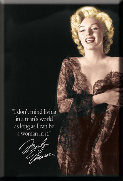 Metallikyltti Marilyn - Man's World