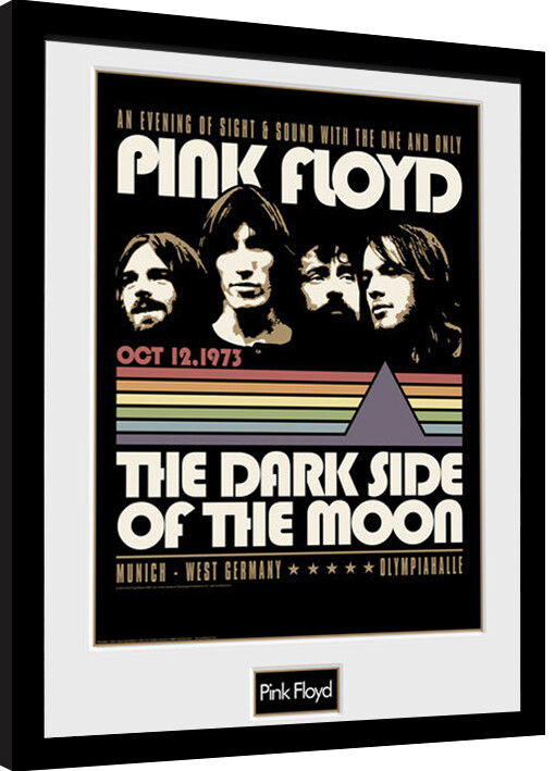 Poster emoldurado Pink Floyd - 1973