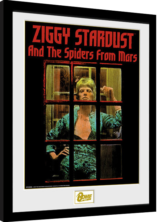 Рамкиран плакат David Bowie - Ziggy Stardust