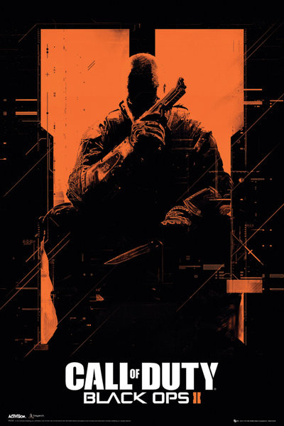 Αφίσα Call of Duty Black Ops II -orange