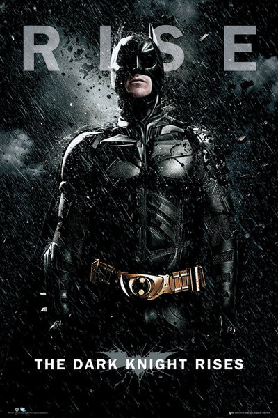 Плакат BATMAN DARK KNIGHT RISES - batman rise